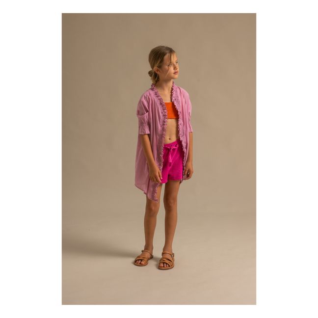 Zoe Organic Cotton Dress | Pink