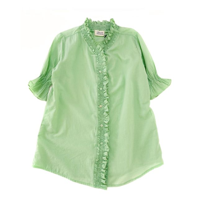Zoe Organic Cotton Dress | Green