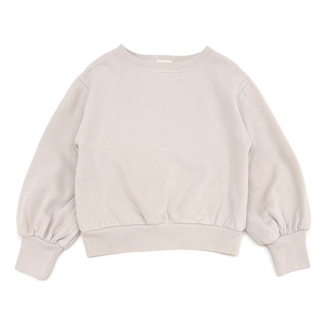 Organic Cotton Sweatshirt | Ecru