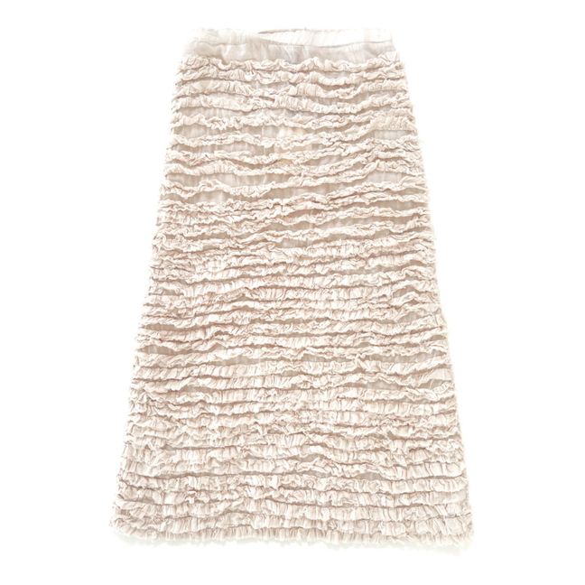 Organic Cotton Mermaid Skirt | Ecru