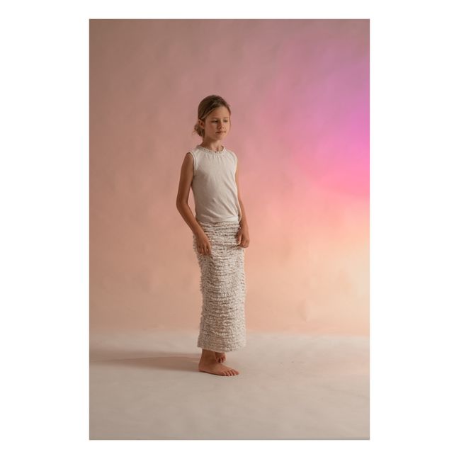Organic Cotton Mermaid Skirt | Ecru