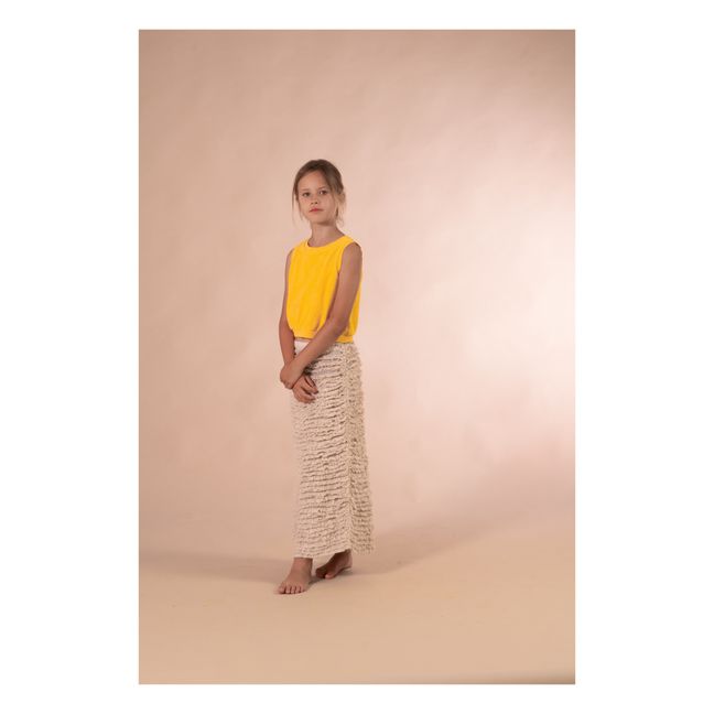 Organic Cotton Mermaid Skirt | Ecru