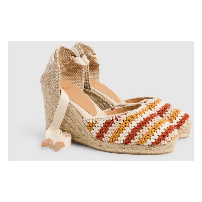 Espadrilles Carina Crochet | Ocre
