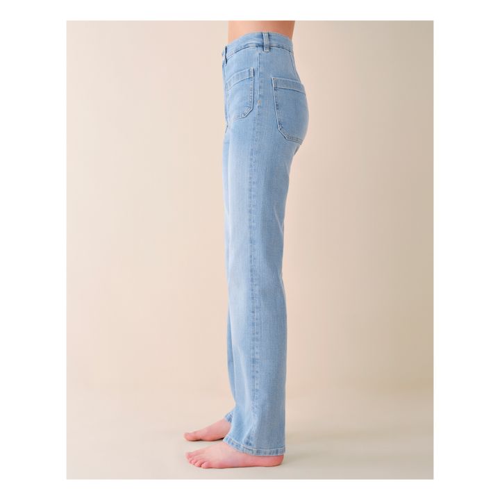 Jeanerica - High-waisted Jeans - Azurina Blue | Smallable