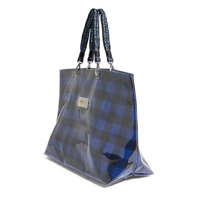 Alio Check Bag - Women's Collection | Blue