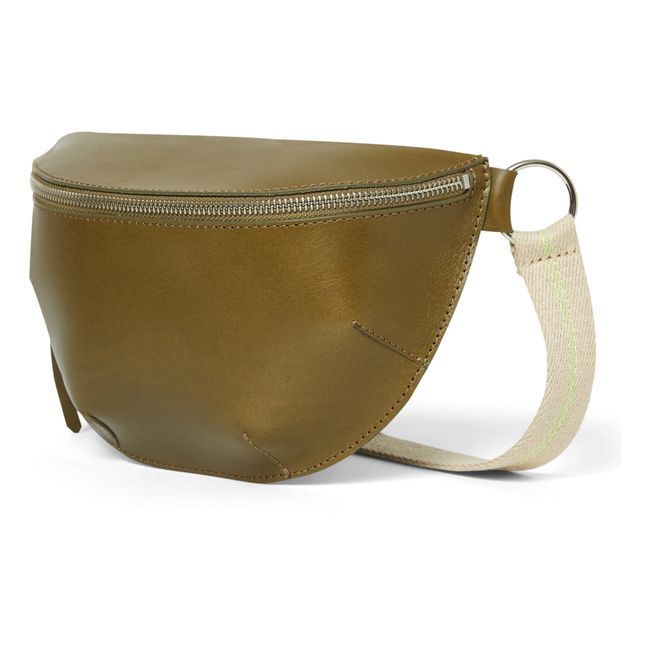 Sac Rosie Cuir - Collection Femme | Vert kaki
