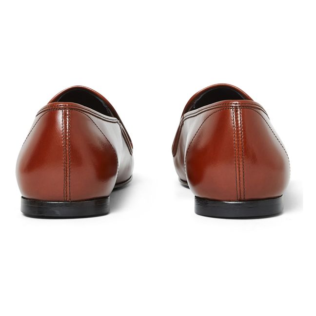 Pacha Leather Loafers | Cognac