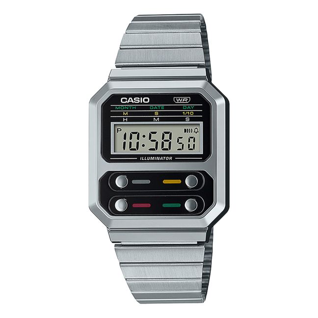 Digital Watch 32.7mm | Plateado
