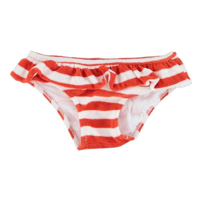 Organic Terry Swimsuit Bottoms | Rojo