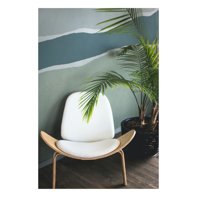 Papier peint Trio - 2 lès | Vert