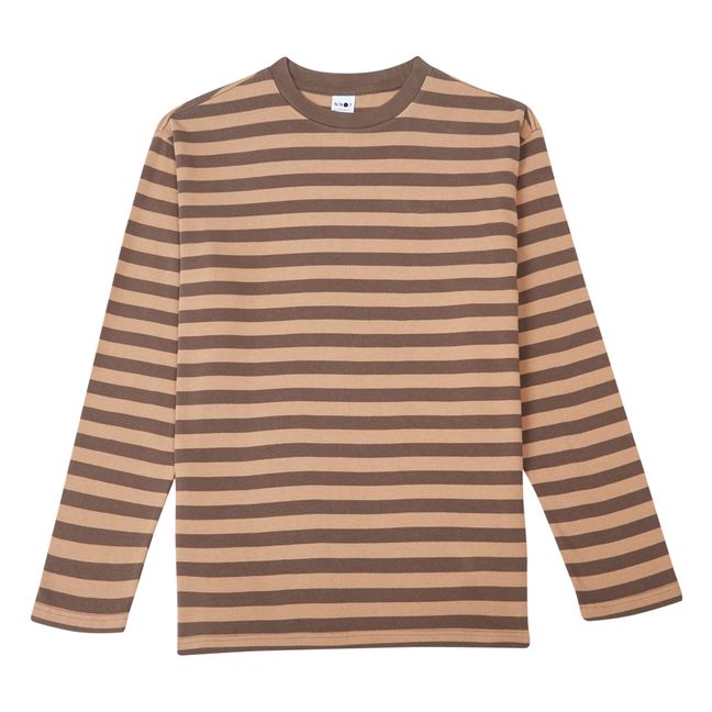 Tim 3449 Striped T-Shirt | Brown