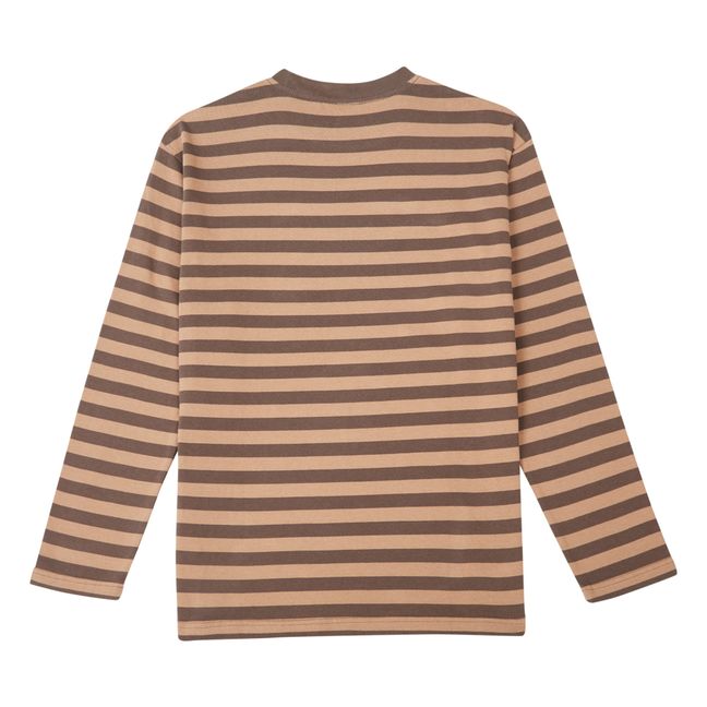 Tim 3449 Striped T-Shirt | Marrone