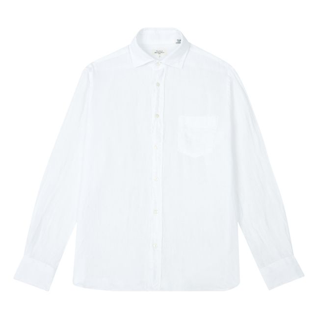 Camicia Paul Pat in lino | Bianco