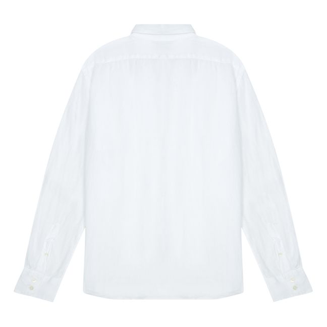 Camisa de lino Paul Pat | Blanco