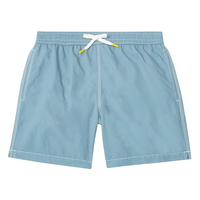 Bañador con bolsillo | Azul Gris