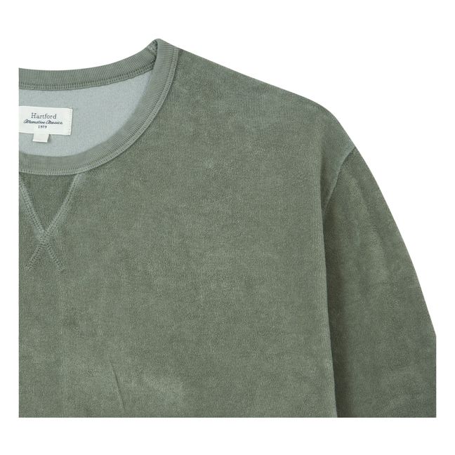 Heavy Terry Sweatshirt | Green