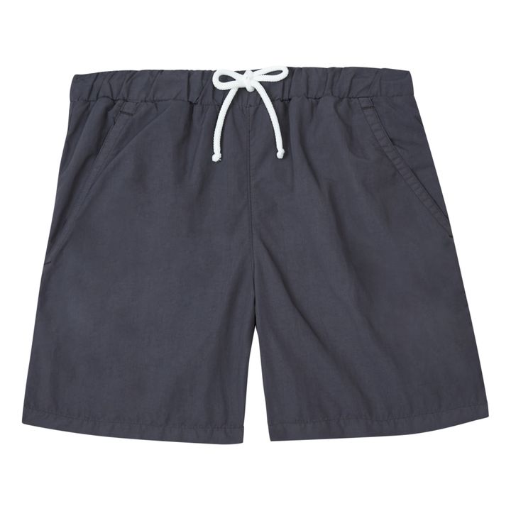 Booby Solid Color Swimming Trunks | Schwarz- Produktbild Nr. 0