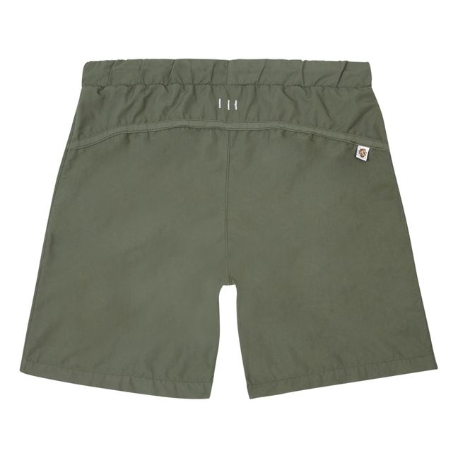 Booby Solid Color Swimming Trunks | Khaki