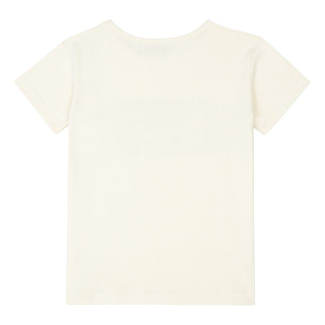Big Bisou organic cotton T-shirt | White