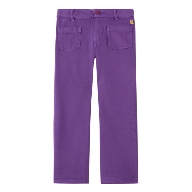 Pantalon Taille Haute Dassen | Violet