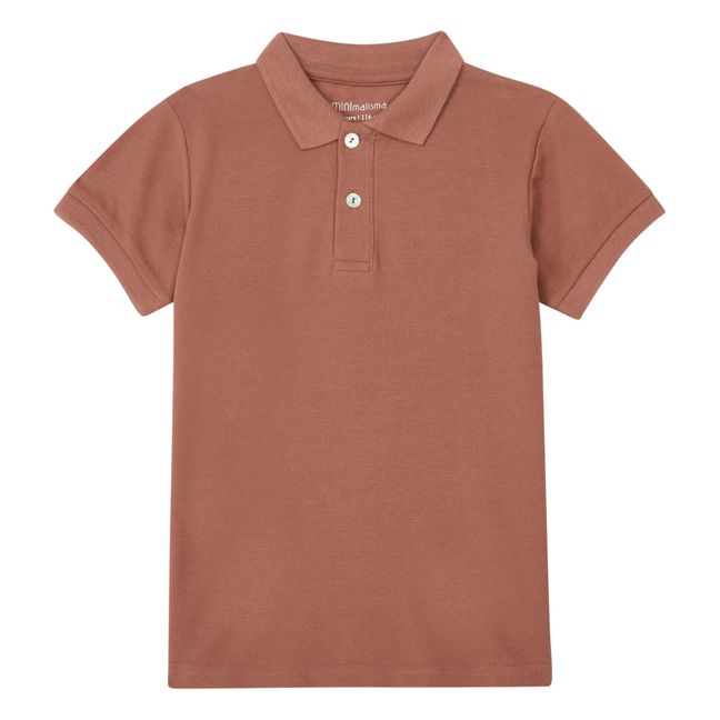 Polo Eiven Coton Piqué Bio | Vieux Rose