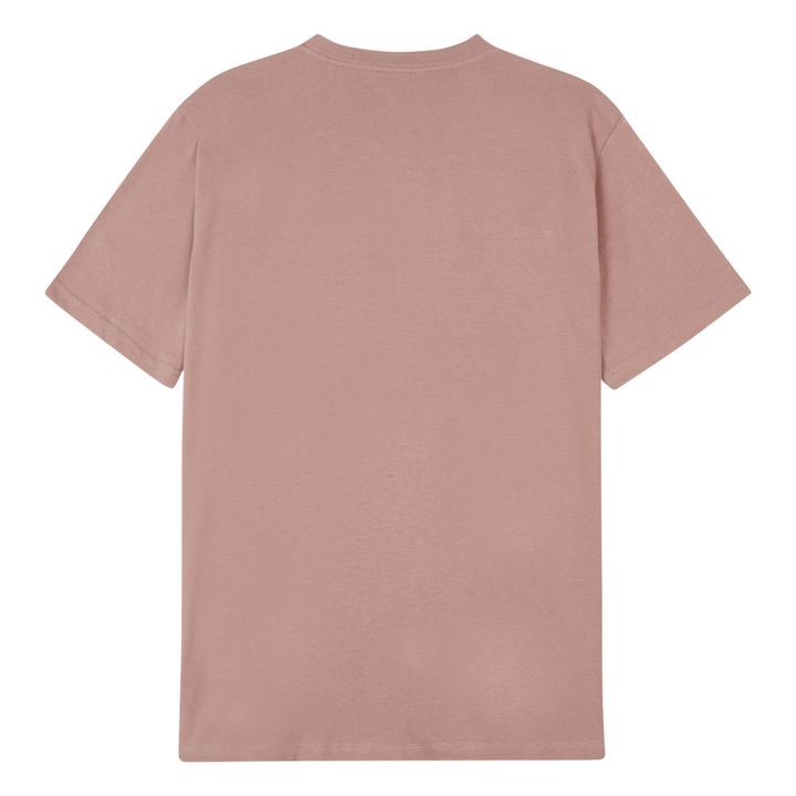 T-Shirt Pocket Baumwolle | Violett meliert- Produktbild Nr. 2
