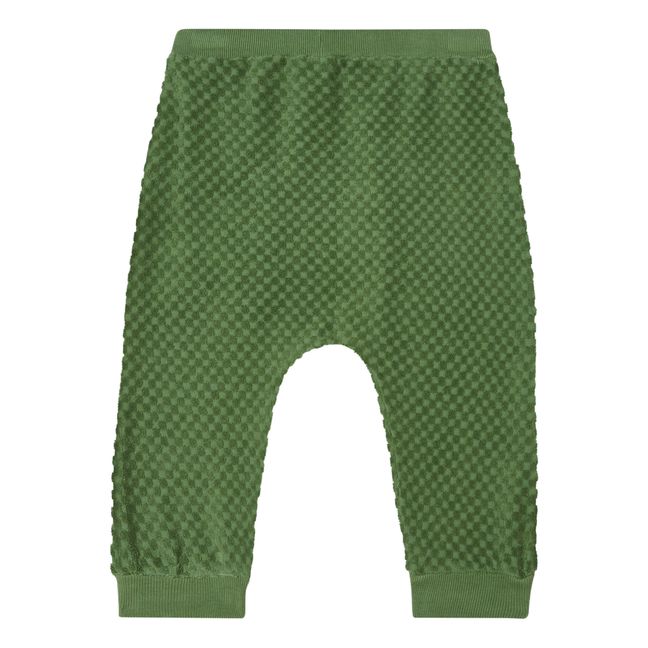 Terry Cloth Harem Pants | Khaki