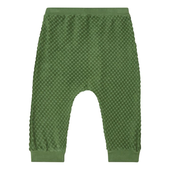 Terry Cloth Harem Pants | Verde Kaki- Imagen del producto n°1