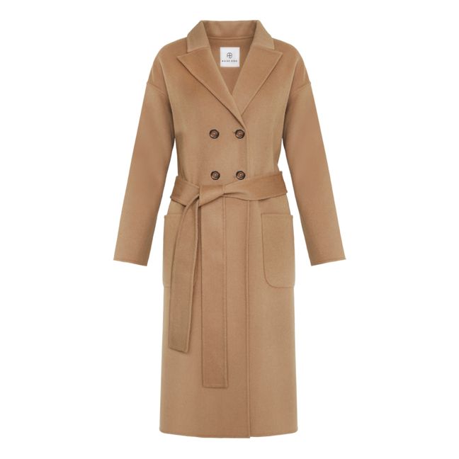 Manteau Dylan Laine et Cachemire | Camel