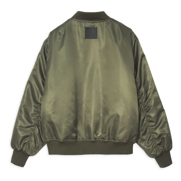 Leon Bomber Jacket | Verde militare- Immagine del prodotto n°3
