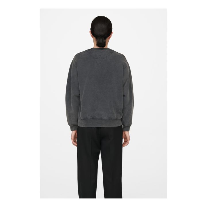 Ramona Los Angeles Organic Cotton Sweatshirt | Washed Black- Product image n°3