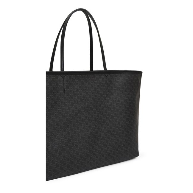 Emma Monogrammed Tote Bag | Schwarz