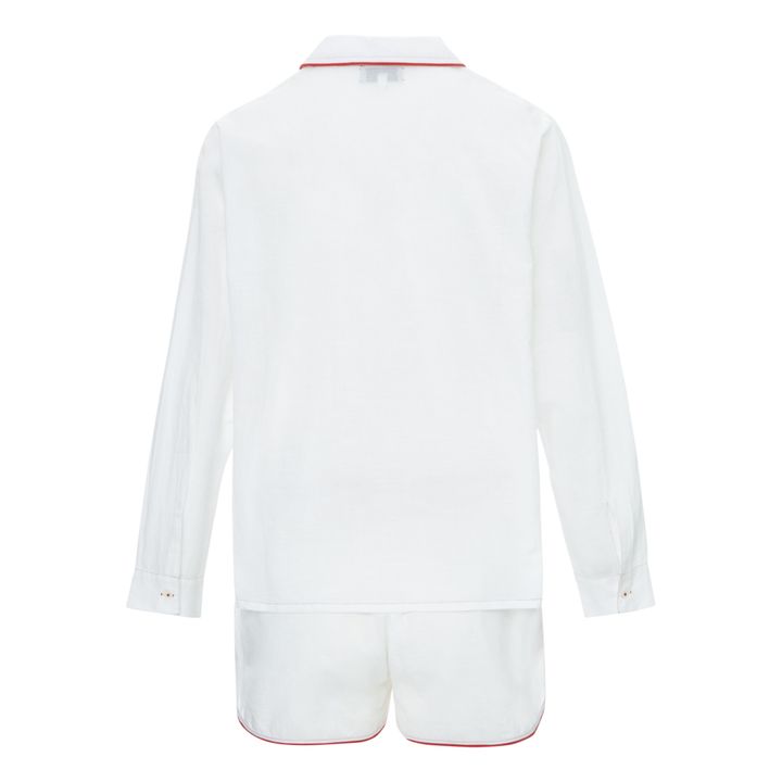 Maggie Short Pyjamas | Blanco- Imagen del producto n°1
