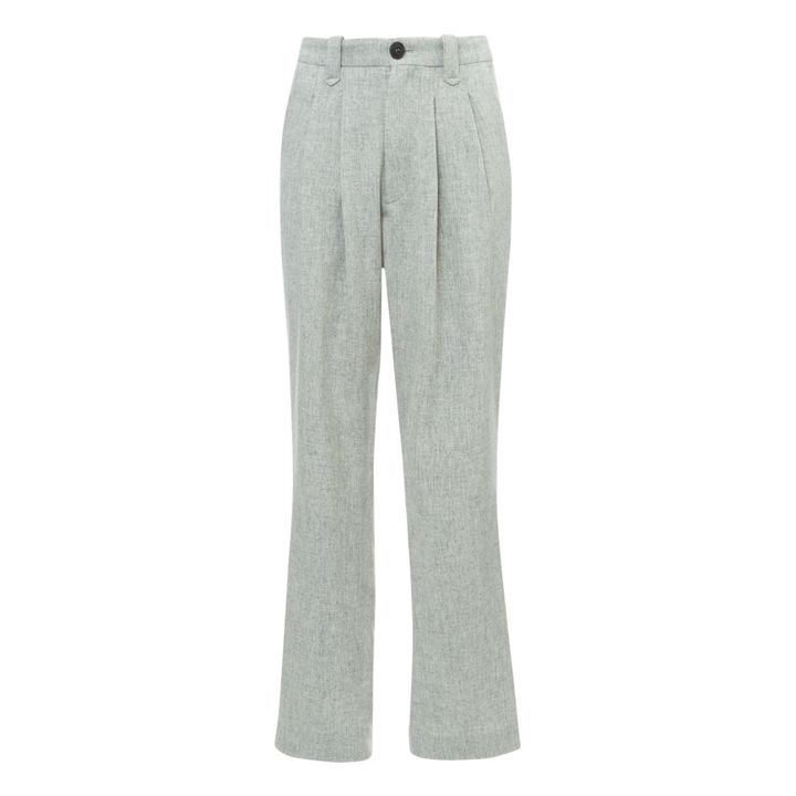 Lucien Wool Trousers | Gris- Imagen del producto n°0