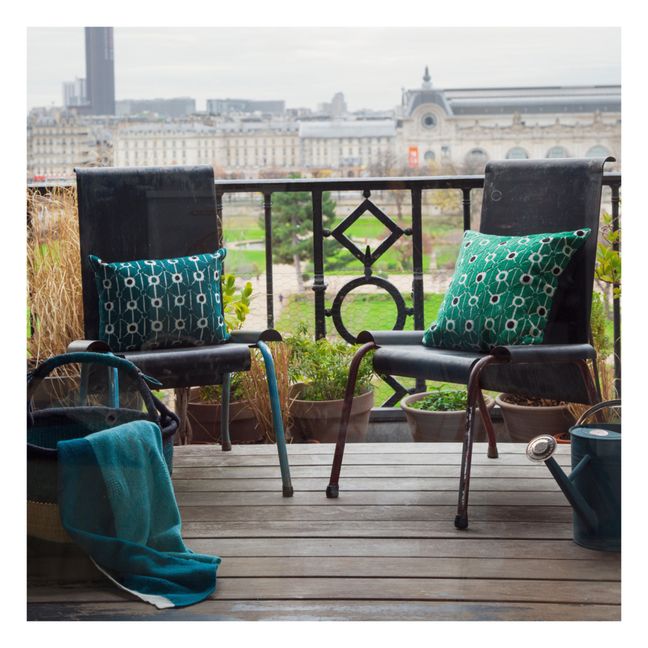 Tuileries Cushion | Blu Sarah