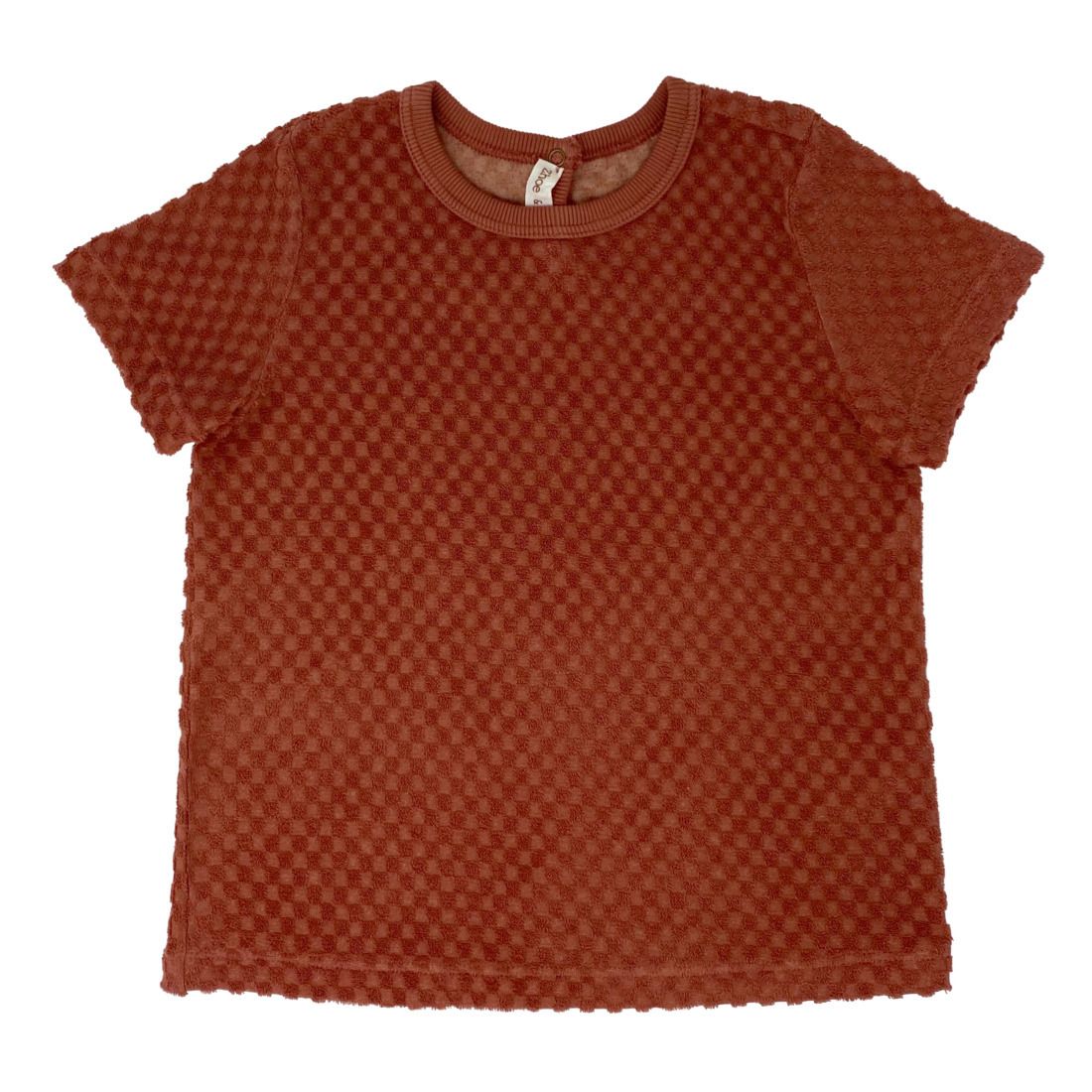 Frottee-T-Shirt | Terracotta- Produktbild Nr. 0