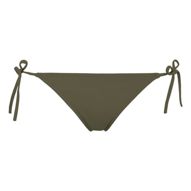 Slip bikini Malou | Olive noire