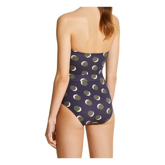 Maillot de Bain 1 Pièce Nuit Lune | Lune Bain de Minuit