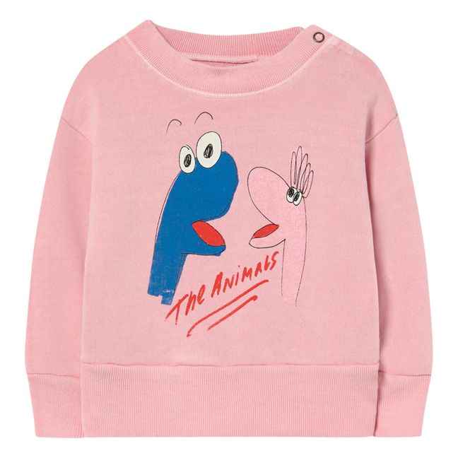 The Animals Bear Sweatshirt | Pink