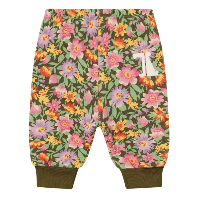 Pantaloni Jogger a fiori Dromedary | Marrone