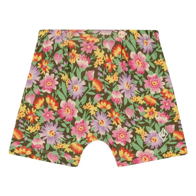 Mole Flower Print Shorts | Pink