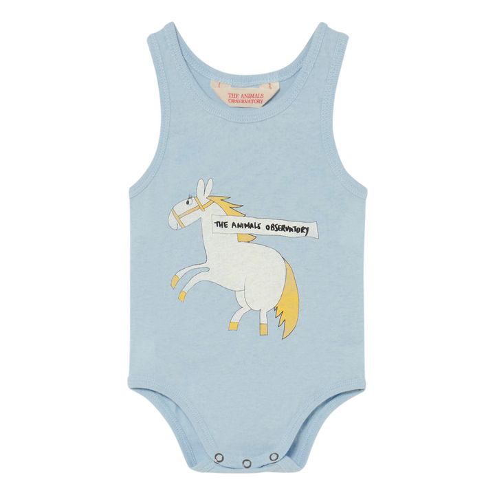 Turtle Horse Babygrow | Azul Cielo- Imagen del producto n°0