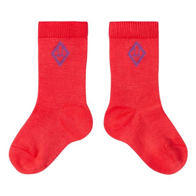 Socken Logo Henne | Rot