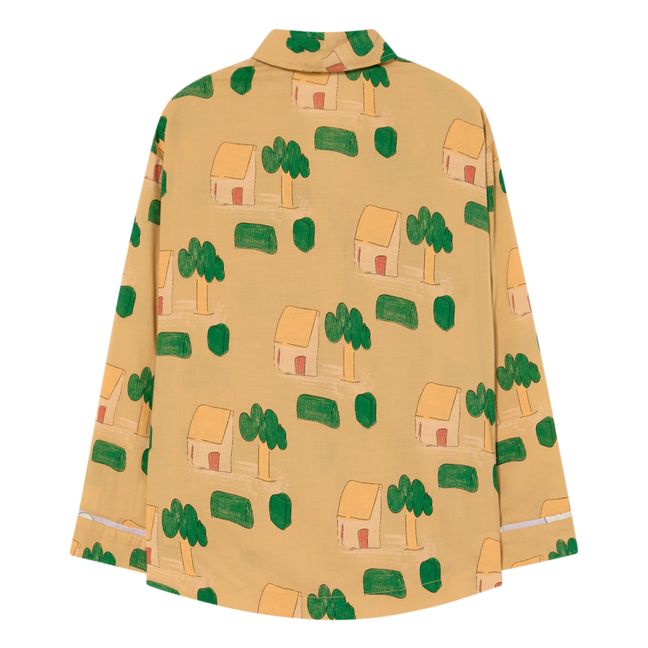 Chemise Paysage Wolf | Abricot