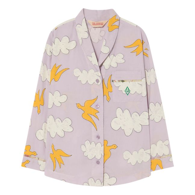 Chemise Nuages Wolf | Lilas