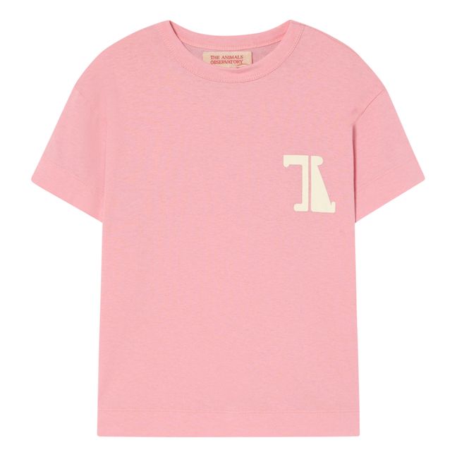 Rooster Logo T-Shirt | Pink