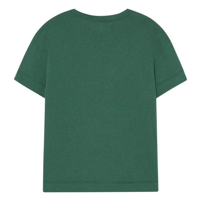 Camiseta marioneta gallo | Verde