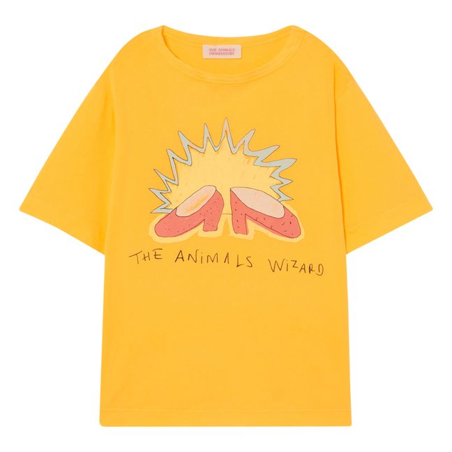 T-Shirt Hahn Oversize | Gelb