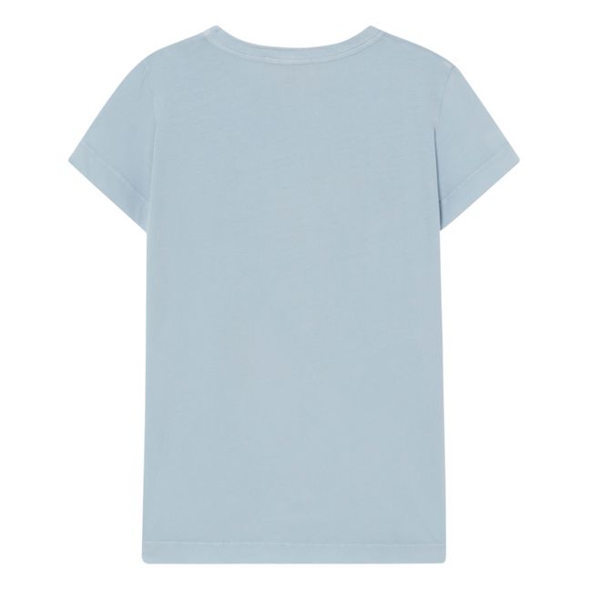 T-Shirt Pferd Hippo | Blau