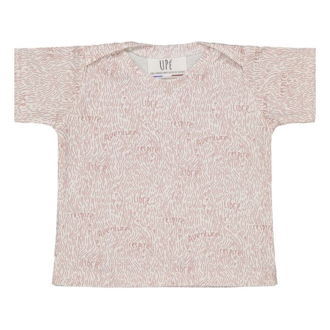 T-Shirt en Coton Bio Recyclé | Dusty Pink